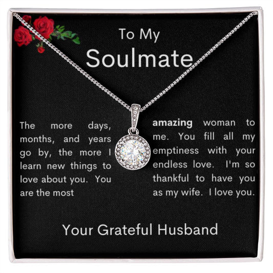To My Soulmate | Eternal Hope Necklace | Husband