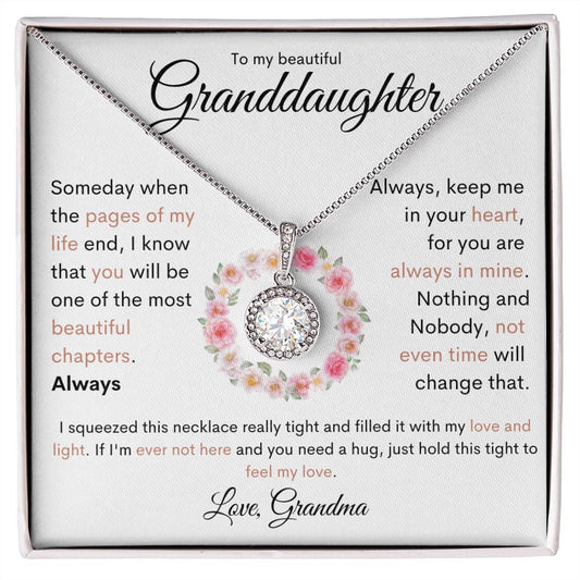 To My Beautiful Granddaughter | Eternal Hope Necklace | Grandma